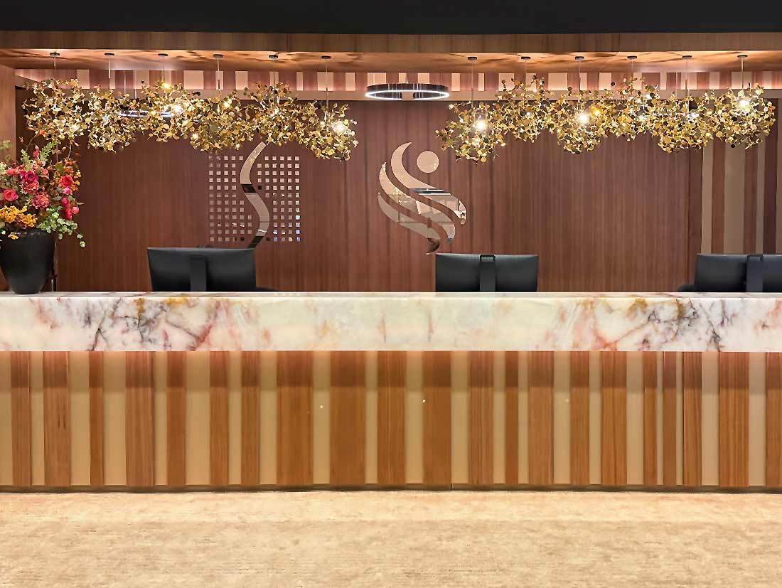 Pendelleuchte Terzani Argent – die 6-flammige Deckenleuchte